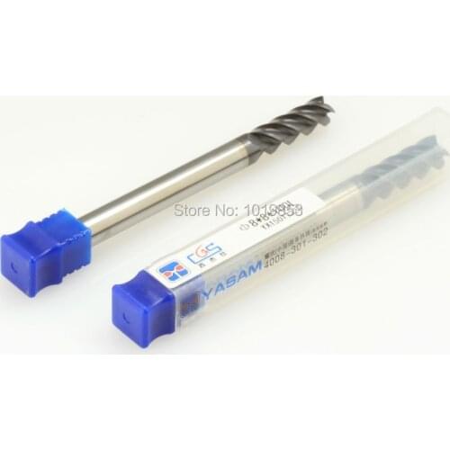 2pcs CGS-250 8X8X100L HRC50 SOLID tungsten carbide end mill Fraise en bout for stainless steel or steel