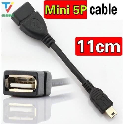 300pcs/lot Micro USB Host Cable OTG 10cm mini usb cable for tablet pc mobile phone mp4 mp5 wholesale cheap
