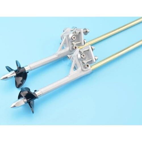 4mm Alle-in-One Flex Kabel Welle Links/Rechts Stick Hund Prop Mutter Kunststoff Dichtung Messing rohr Und Halterung Stinger Stic