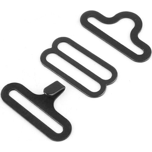 50Pcs/Set Bow Tie Clips Hardware Cravat Clip Hook Fastener to Make Adjustable Straps on Necktie Bow Tie Wholesale