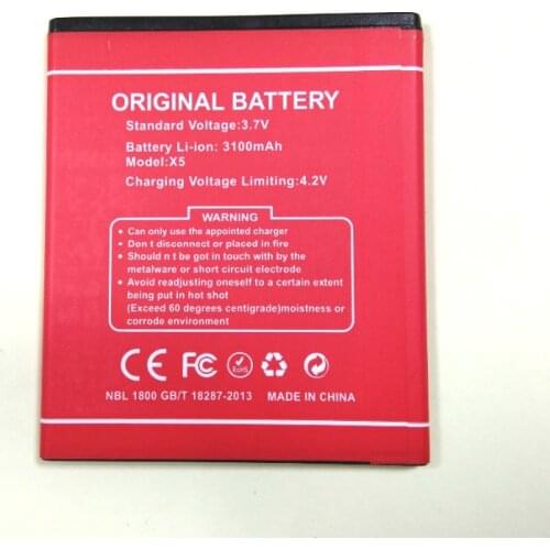 Westrock 3100mAh X5 Battery for DOOGEE X5 X5 Pro X5S Cellphone