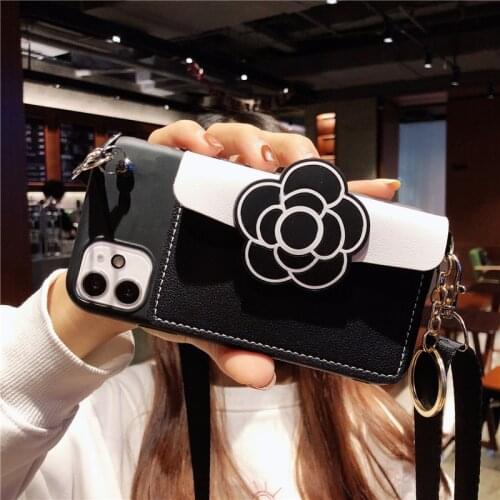 3D Cute Flower Leather Wallet Luxury Phone Case For Samsung Galaxy J4 J6 A5 A6 A7 A8 Plus 2018 A9 M31S M51 M31 silicone Cases