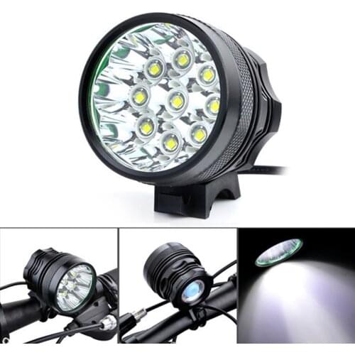 DUUTI Waterproof 4500Lm 9 x XM-L T6 LED Camping Fishing Bicycle Cycling Flashing Light Lamp