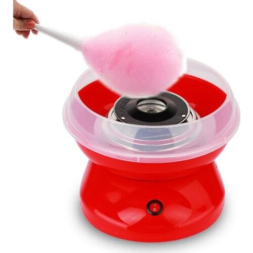 Eu Plug 220V Electric Cotton Candy Machine Sugar Cotton Candy Maker Party Diy Red