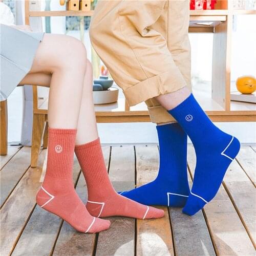 France Fresh Floral Art Funny Socks Transparent Abstract Design Lace Cute Socks Women Jacquard Sokken Skarpetki Calcetines Mujer