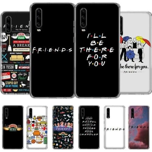 Classic Central Perk Coffee friend TV Phone Case For Huawei P40 P30 P20 P10 Mate 30 20 10 Pro Lite P Smart Z 2019 Plus Art Cover