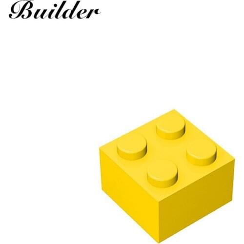 Building Blocks 3003 Base High Brick 2x2 MOC Part 10pcs Compatible All Brand DIY Creativity Education Assembles Toy for Children