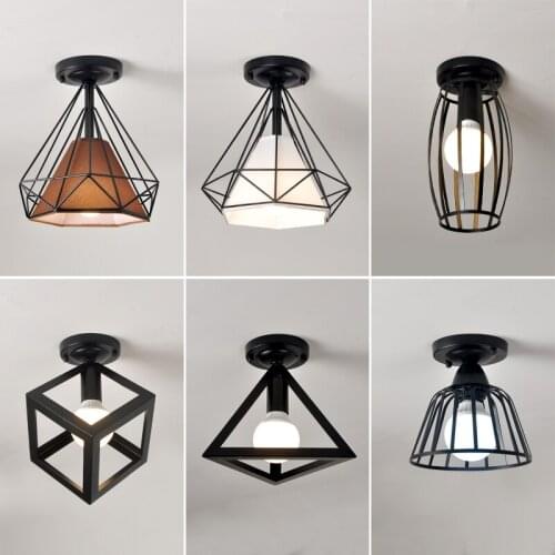 Nordic creative personality balcony ceiling light American staircase aisle corridor porch light simple modern LED ceiling lamp