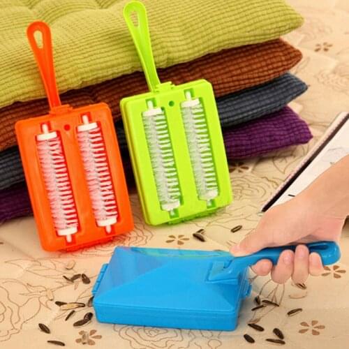 Mini Carpet Rug Roller Brush Dirt Handheld Sweeper Cleaner for Home Cleaning Hogard JA31