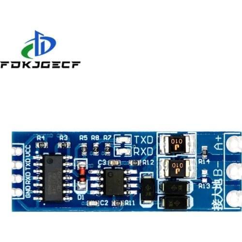 5pcs TTL turn RS485 module 485 to serial UART level mutual conversion hardware automatic flow control