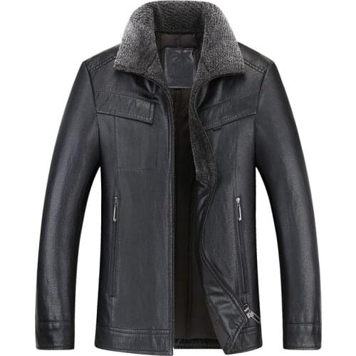 8XL 6XL 5XL Men Snow Jacket parka real fur Mens In One Long Plush And Thick Overcoat In Winter Sheepskin Jacket Men Keep Warm