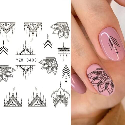 The New Stickers for nails Tricks Simple Stickers for manicure DIY nails sticker nail foil