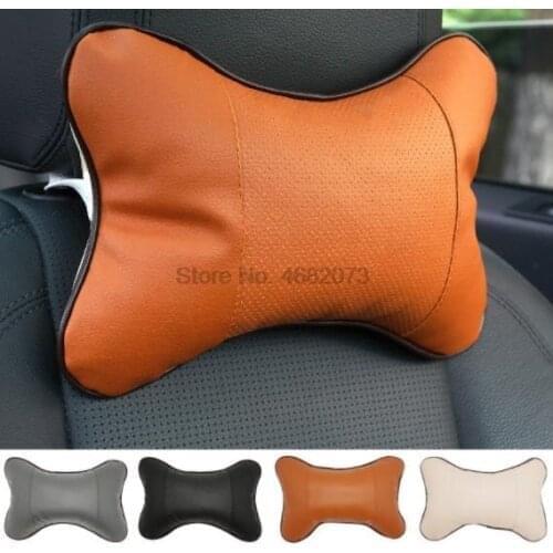 By DHL or Fedex 50pcs Warm Car headrest auto supplies neck Warm winter car bolster bone 4colors