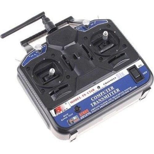 F31799 FlySKY FS 6CH 2.4G FS-CT6B RC Transmitter 6 channel (No receiver) for Heli/Airplanes/Glid/Copter