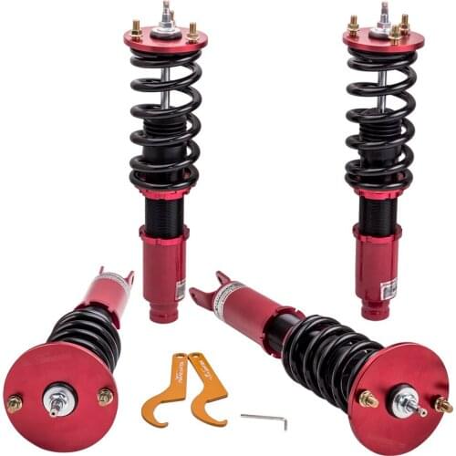 Coilover Spring Struts Suspension Kits For Honda Accord 1990-1997 CB CD 24 Ways Adj Damper for Acura Shock Absorbers