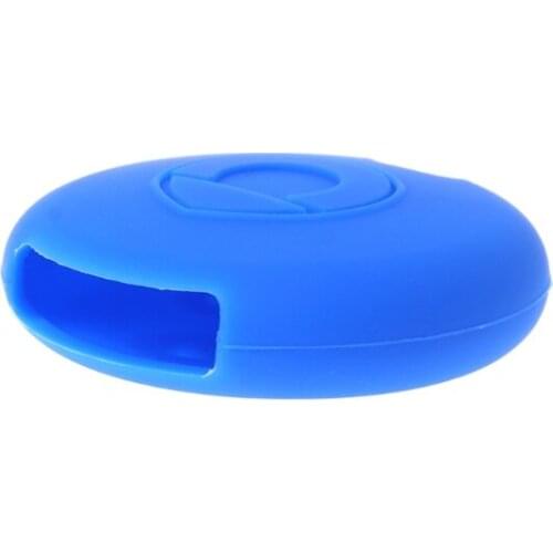 Silicone Car Key Case Cover Fits for Benz Smart City Roadster Fortwo 3 button