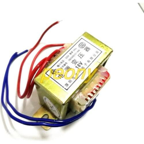 EI57 full copper power transformer 15W/VA 220V to 6V/9V/12V/15V/18V/24V/30V single and double