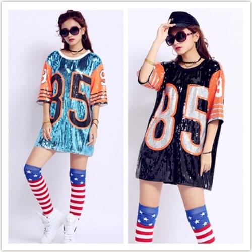 Nightclubs DS Performance Vest Bar Show Sequins loose Tops Original Women Dj Shirt Female Singers Sexy jazz Clothings free ship