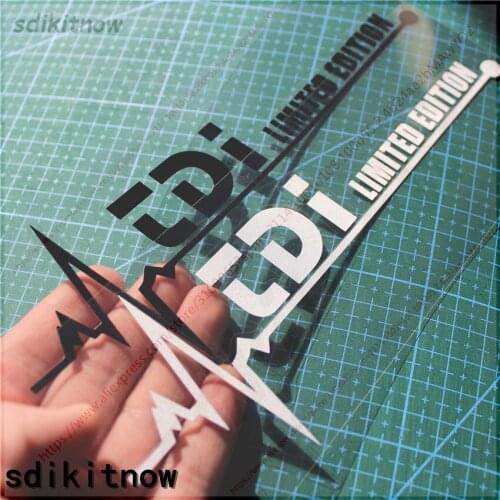 1pc New Heart Car Decal Sticker Styling Windows Door Decoration For Volkswagen TDI TSI Polo Golf Jetta Passat GTI Touran Bor