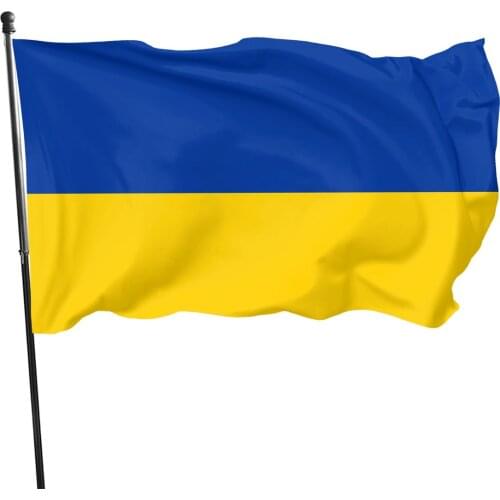 90x150cm Blue Yellow Ua Ukr Ukraine Flag For Decoration