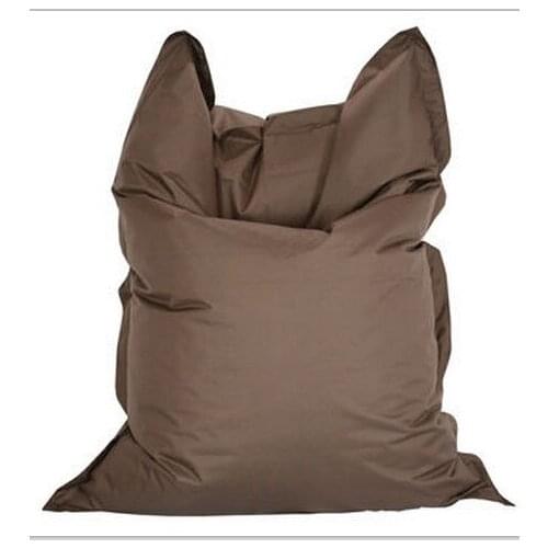 Cover only No Filler -sitzsack/beanbag/indoor and outdoor bean bag/sofa/outdoor chair -100cm x 140cm brown bean bag sofa