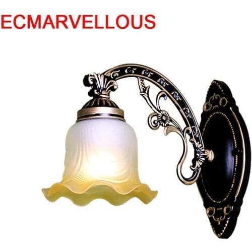 Decor Lampe Candeeiro Parede Lampara Tete De Lit Aplique Luz Pared For Home Bedroom Light Applique Murale Luminaire Wall Lamp