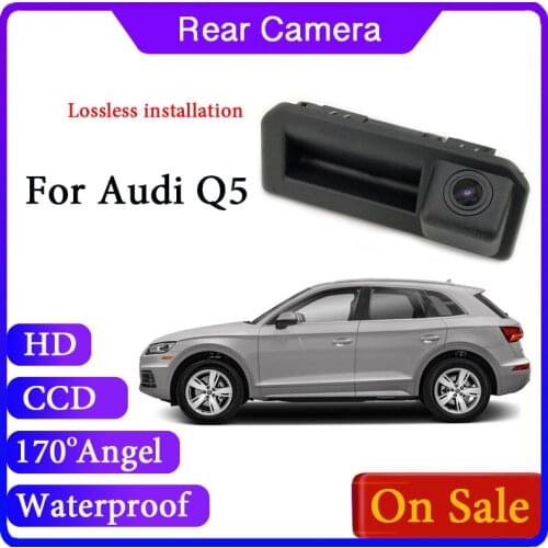 Car Rear View Back Up Camera For Audi Q5 FY 2017~2020 Car Reversing Aid Camera