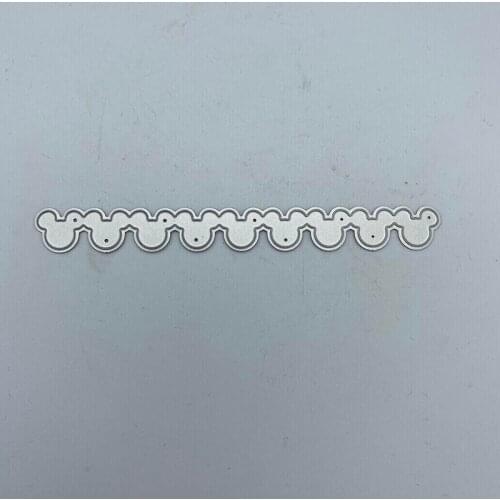 Metal Cutting Dies Stencils Head bar For DIY Scrapbooking Decorative Embossing Handcraft Die Cutting Template