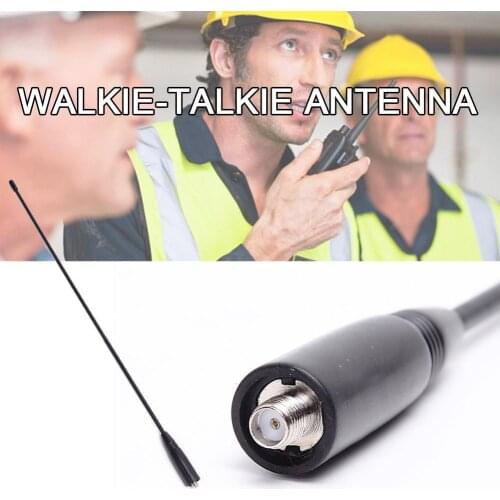 New NA-771 Antenna VHF/UHF 144/430Mhz SMA-female TK-250 Talkie For Baofeng Walikie TK-255 Dual TK-240 Frequency T8P1