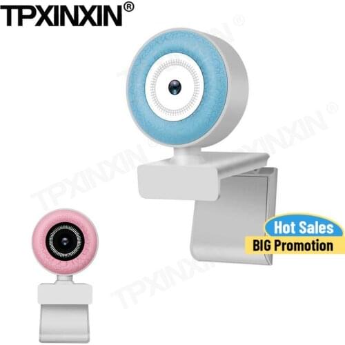 Cross-border Direct Supply Live Streaming Beauty Supplement Light High-definition Computer Camera Usb Online Class Video Camera