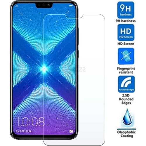 Honor 8x glass on for huawei honor 8x honer hono 8c 8 x Lite screen protector protective tempered glas film huavei x8 c8 8lite