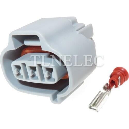 Sumitomo 3 Pin Way Female Gray Automotive Vehicle Speed Odometer Sensor Plug Wire Connector 6189-0027