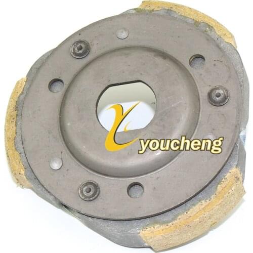 Rear Clutch Shoe Plates 152QMI 157QMJ Engine GY6 125cc 150cc Parts Scooter ATV Go-Kart Quads Buggy Moped LXK-GY6125