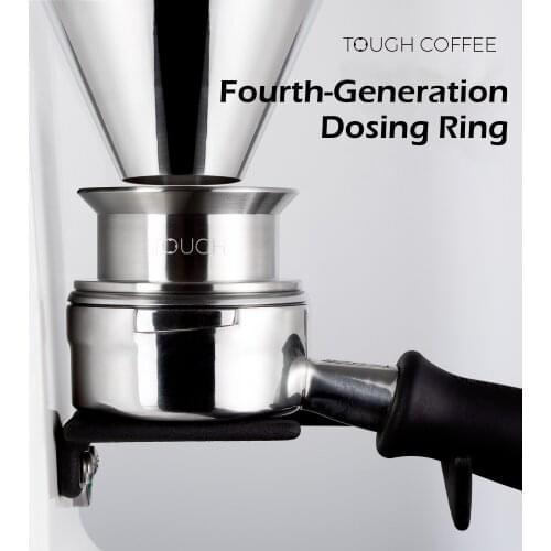 Espresso Barista Intelligent Dosing Ring 304 Stainless Steel 58mm/58.5mm Anti-fly Powder For EK43/K30 Brewing Bowl Coffee Tools