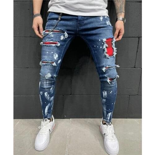 Urworthit Ripped Jeans For Men