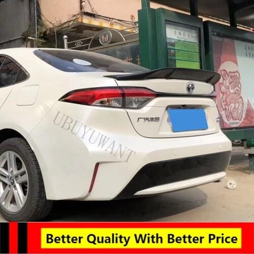 Fit For Toyota New Levin 2019 2020 ABS / Carbon Fiber Exterior Rear Spoiler Tail Trunk Boot Wing Decoration Car Styling