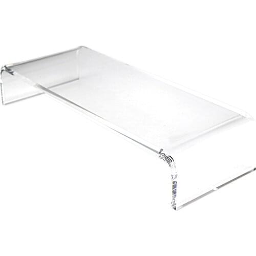 Premium Acrylic Computer Monitor Stand Neck Protection Multi-Media Desktop Stand Computer Monitor Riser