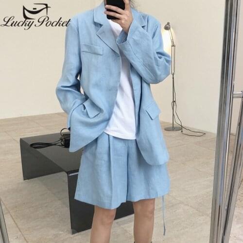 Women Spring Autumn Fashion New Solid Color Brand Blazers Female High Quality Loose Casual Suits Ladies Elegant Outerwear ML321