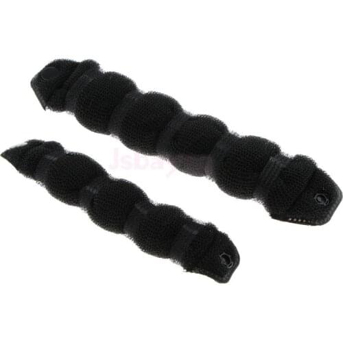 2 Pieces Sponge Hair Styling Bun Maker Braid Magic Shaper Styler
