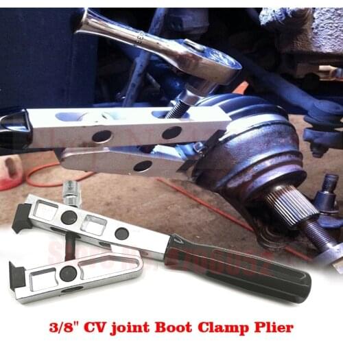 3/8" CV joint Boot Clamp Plier Steering Bearing Dust Cover Bundle Spring Circlip s for Car Auto Repair Tool Kit Set