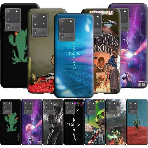 Cactus Jack Travis Scott Case for Samsung Galaxy A5 A6 A9 M31 M31S S21 S21S S30 Plus Ultra M51 A02 A12 A32 A52 A72 F62 M62