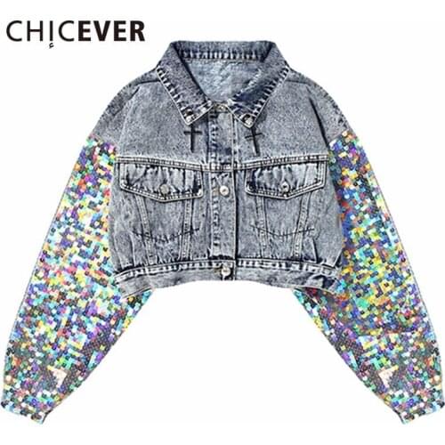 CHICEVER Women's Short Jackets