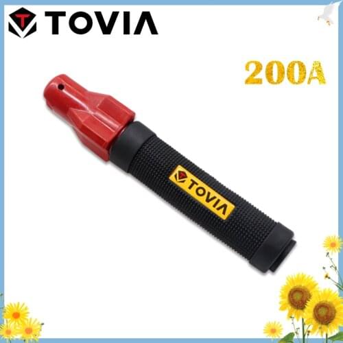 TOVIA 200A Electrode Holder Welding Wire 1.0-4.0mm Welding Accessories Welding Clamp Professiona