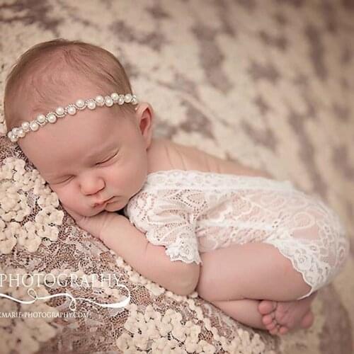 Newborn photo shoot New Born Embroidery Lace Baby Romper Jumpsuit Newborn Photo Shoot Accessories Girl Costumes