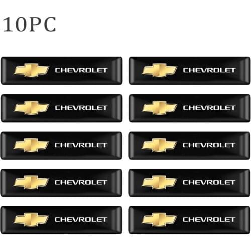 Epoxy 3D Car Resin Emblem Badge Stickers Decals For Chevrolets Cruze Captiva Lacetti Aveo Niva Trax Onixa Styling Accessories