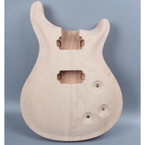 Fit Dit Electric Guitar body Mahogany+Maple Top Unfinished