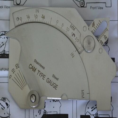 Welding Gauge Gage C50 MG-8 Test Ulnar For Welder Inspection