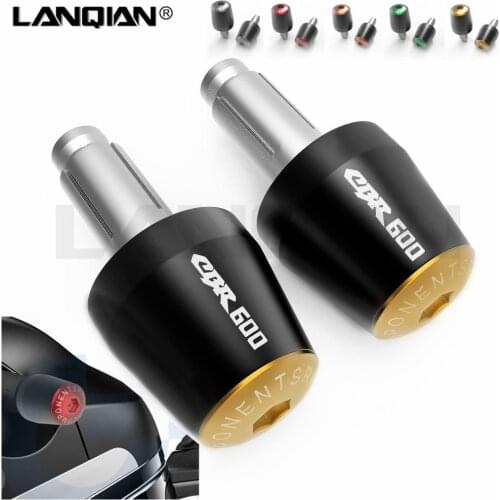 Motorcycle Handlebar Grips End Cap Anti Vibration Silder Plug For Honda CBR600F CBR600RR CBR 600 F2 F3 F4 F4i 2003-2018 Parts