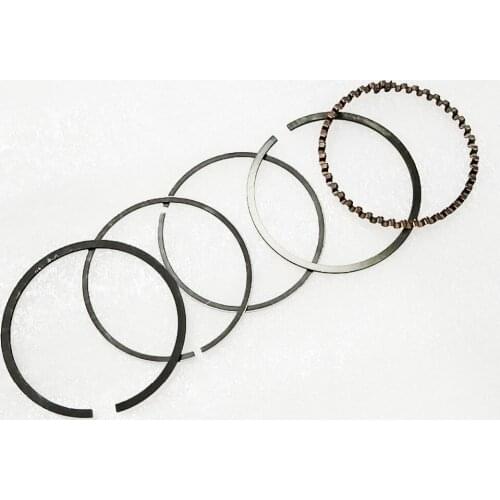 Motorcycle STD Piston Ring Bore 57mm Size 1.0*1.0*2.0 mm For Honda CH150 Suzuki EN125 EN150 BAJAJ PULSAR 150