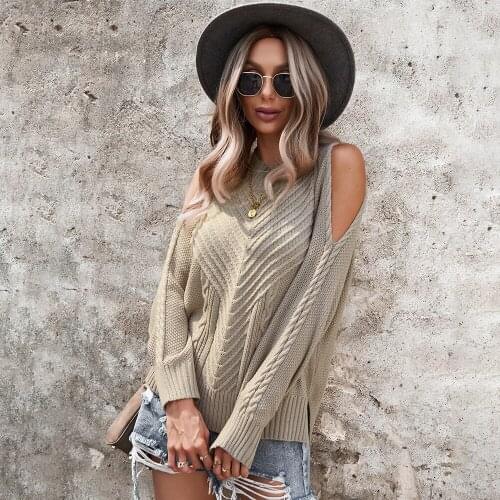QIANXISHU Womens Off Shoulder Pullovers